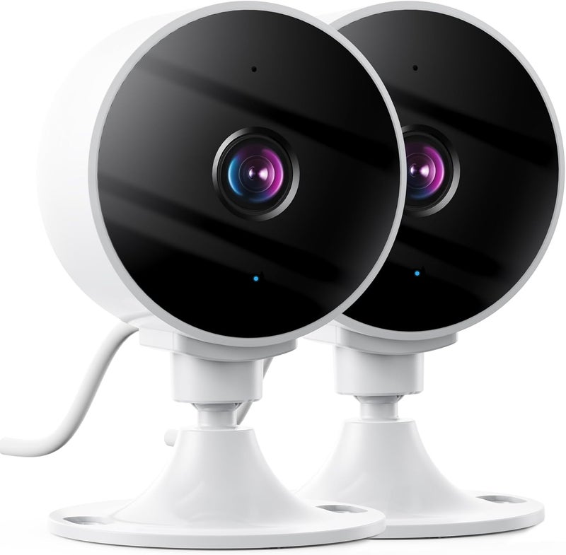 Elelink 2K Wireless Cameras for Home Security Camera, Pet Camera Indoor with Phone App, Night Vision, Motion Alert, 24/7 SD&Cloud Record, Two-Way Audio, Security Camera Indoor Works with Alexa&Google - Image 1